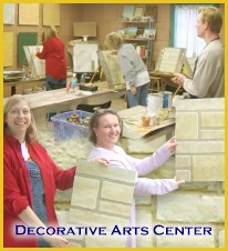 Decorative Painting - Mural  Painting - Textured Plaster Classes