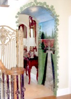 Trompe l'oeil painting