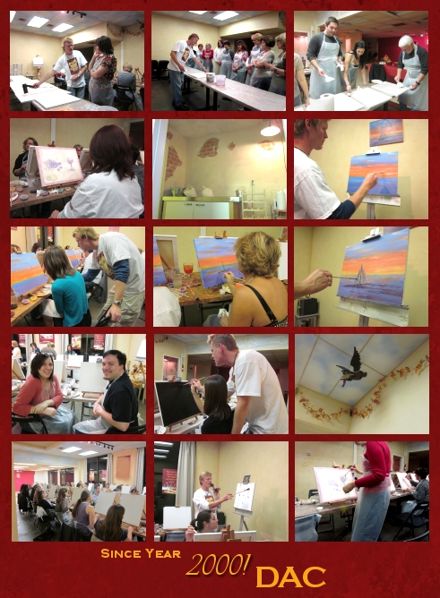 Faux finishing - trompe / mural classes