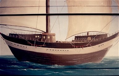 Boat Mural Painting